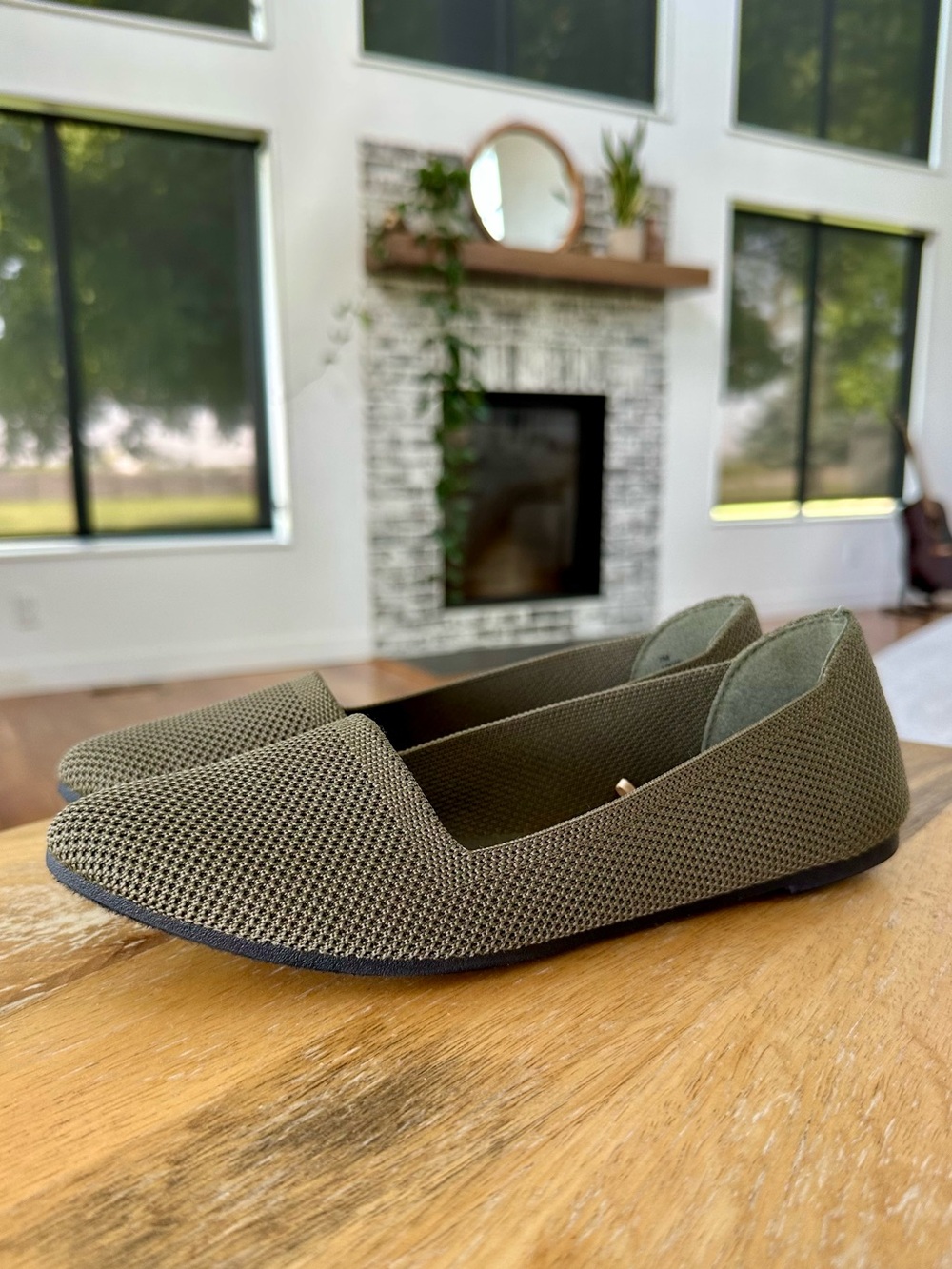 Like New! MIA Textured Slip-On Flats